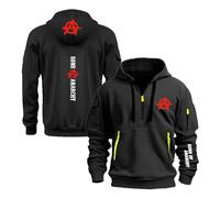 Sweat À Capuche Sport Style Homme pour A.na.rc.h.y S.on.s Printemps Automne Manteau Veste Confortable avec Poches Outwear Hauts Vêtements De Unis-HeiS||x_l