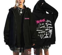 Sweat À Capuche Stray Kids Album Star, Veste À Fermeture Éclair Officielle, Style Kpop avec Motifs Felix Hyunjin Bangchan Lee Know (21 Octobre,4TG)