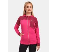 Sweat à capuche stretch pour femmes Kilpi MEMPHIS-W PNK 40