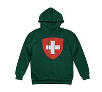 Sweat À Capuche Suisse Emblème National pour Femmes Adultes Et Adolescents Doublure Polaire Sweatshirt pour Patriotes Hoodie Femmes Femmes Pull À Capuche pour Usage Quotidien Activités