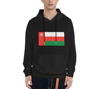 Sweat À Capuche Sultan d'Oman Drapeau pour Hommes Adultes Et Adolescents Sweatshirt pour Patriotes Hoodie Hommes Femmes Pull À Capuche De Loisirs Plusieurs Couleurs du S Au 4XL