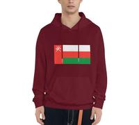Sweat À Capuche Sultan d'Oman Drapeau pour Hommes Adultes Et Adolescents Sweatshirt pour Patriotes Hoodie Hommes Femmes Pull À Capuche De Loisirs Plusieurs Couleurs du S Au 4XL