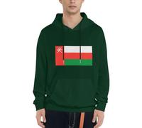 Sweat À Capuche Sultan d'Oman Drapeau pour Hommes Adultes Et Adolescents Sweatshirt pour Patriotes Hoodie Hommes Femmes Pull À Capuche De Loisirs Plusieurs Couleurs du S Au 4XL