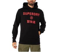 Sweat à capuche Superdry Code Core Sport épais pour hommes - Noir M