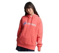 Sweat à capuche - SUPERDRY - Rose - Manches longues - Col capuche M/L