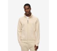Sweat à capuche Superdry Tech Tracktop Full Zip beige clair - M