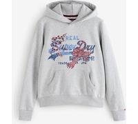 Sweat à capuche Superdry Tokyo Vintage à logo décontracté 100% coton à capuche