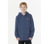 Sweat à capuche surf revival Line up marine 10A