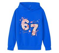 Sweat À Capuche, Sweat-Shirt À Capuche en Polaire Douce Et Décontractée pour Filles, avec Poche, Idéal pour Jouer Et Aller À L'École.