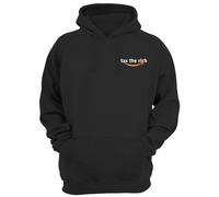 Sweat à capuche Tax The Rich Parody - Sweat à capuche humoristique avec slogan politique - Pull unisexe audacieux, Noir , M