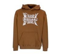 Sweat a capuche Teamwork pour hommes X Fabri Fibra tabac TOBACCO XL
