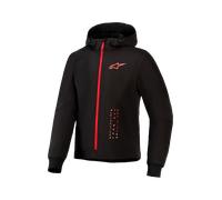 Alpinestars Sweat à capuche Radium Tech Veste textile Noir/Rouge 3XL