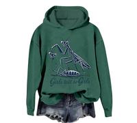 Sweat à capuche tendance pour femme - Pull en polaire confortable - Coupe ample - Manches longues - Col rond - Automne et hiver - Sweat à capuche athlétique pour femmes et jeunes - Doux et confortable