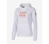 Sweat à capuche Ternua Fogo Island blanc signaux femme - L