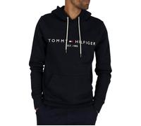 Tommy Hilfiger Sweat à capuche pour homme à logo Bleu Sky Captain Taille S