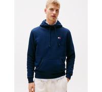 Sweat à capuche Tommy Jeans Regular Badge bleu marine - S