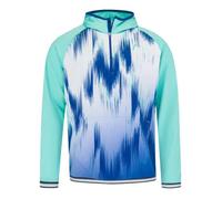 Sweat à capuche Topspin Head Hommes - Turquoise - Manches longues - Col capuche M