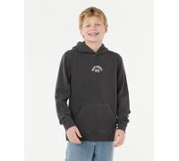 Sweat À Capuche Tropic Dazed Enfant Noir Délavé 8A