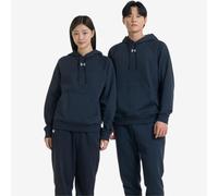 Sweat à capuche UA Rival Fleece unisexe, noir