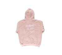 Sweat à Capuche ultra doux rose avec une poche broderie "femme de ouf" - -