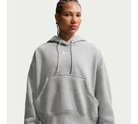 Sweat à capuche ultra-oversize Nike Phoenix Fleece pour femme Dark Grey Heather/Sail S (FR 38-40)