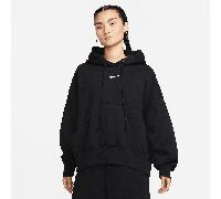 Nike Sportswear Sweat-shirt 'Phoenix Fleece' noir / blanc, Taille XXS