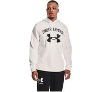 Sweat à capuche - UNDER ARMOUR - Rival Terry Big Logo - Blanc/noir - Confortable - Respirant L