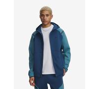 Sweat à capuche Under Armour Unstoppable Fleece bleu turquoise - L