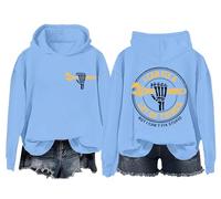 Sweat à capuche unisexe avec inscription « I Can Fix A Lots Of Things But I Can't Fix Stupid », bleu ciel, XL