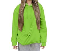 Sweat à capuche unisexe avec poche de couleur unie, décontracté et confortable pour chat ou chien, pull kangourou avec pochette pour homme et femme, coupe ample, pour l'extérieur pour chat et petit