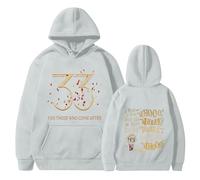 Sweat à capuche unisexe Expedition 33 Clair Obscur, imprimé, grande taille, pour les fans du jeu. 01-Gris clair L