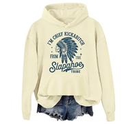 Sweat à capuche unisexe I'm Chief Kickabitch From The Slapahoe Tribe, Khika., L