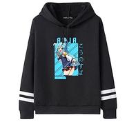 Sweat à Capuche Unisexe KonoSuba: God's Blessing on This Wonderful World! Anime Harajuku Sweat Satou Kazuma Pull à Manches Longues Megumin Hoodie