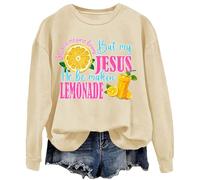 Sweat à capuche unisexe Life Gave Me Some Lemons But My Jesus He Be Making Lemonade, Khika., S