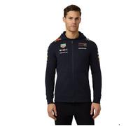 Sweat à capuche unisexe Oracle RB Racing Teamline avec fermeture éclair intégrale - Night Sky S