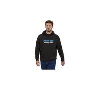 Sweat a capuche unisexe patagonia p 6 logo uprisal hoody noir