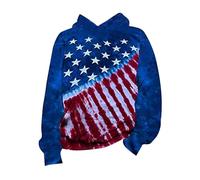 Sweat à Capuche Unisexe pour Enfant Manche Longue Ample Confortable Casual Haut vêtements Sportswear Tunique pour l'école et Le Sport Maillot de survêtement Mixte bébé