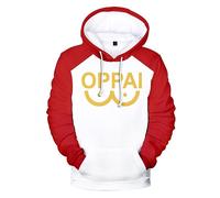 Sweat à capuche unisexe Saitama Anime Saitama Cosplay Costume Pull surdimensionné Genos Figure Imprimé Sweat à capuche à manches longues, Type 4, XXL