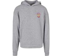 Sweat Ã capuche Urban Classics Big Peace Gris XL