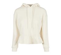 Sweat Ã capuche Urban Classics ladies organic volants Blanc S