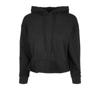 Sweat Ã capuche Urban Classics ladies organic volants Noir S