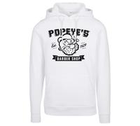 Sweat Ã capuche Urban Classics popeye barber shop Blanc L