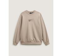 Sweat à capuche Vans Blocked Box beige - S