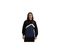 Sweat a capuche vans sidestripe block bleu noir