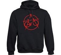 Sweat à Capuche: Vélo d'Anarchie - Cadeau pour Cyclistes - BMX Bike Vélo Sweater Homme-s Femme-s VTT Vététiste Bicyclette Fixie Cycliste - Urban Hoodie Anarchie Anarchy Éco Anti Fans de Vélo (M)