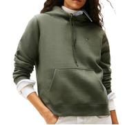 Sweat à Capuche Vert Femme Tommy Hilfiger Flag XL