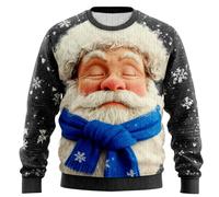 Sweat a Capuche Vert Foncé Homme Noël Bleu Polo Habillé Qualité Sapin Pure Montagne Nordique Mi Agneau Couple Suite 90s Fleur Grand Tate Confortable Mélangé