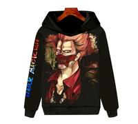 Sweat à capuche vintage Dorohedoro - Inspiré du manga japonais - Unisexe - Pour garçons et filles, Stlye-3, XS