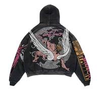 Sweat À Capuche Violet Homme sans Rose Violet Sherpa Zip Eco avec Francais Et Jeune Intégré Micropolaire Leopard Polar Velour Personnalisable Porter Graffiti Visionnaire