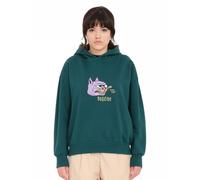 Sweat A Capuche Volcom Fa Nando Von Arb Vert Femme Vert 2024 taille XS
